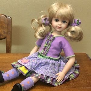 Faith & Friends Purple Doll